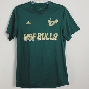Men USF Bulls Adidas Shirt / Size :M